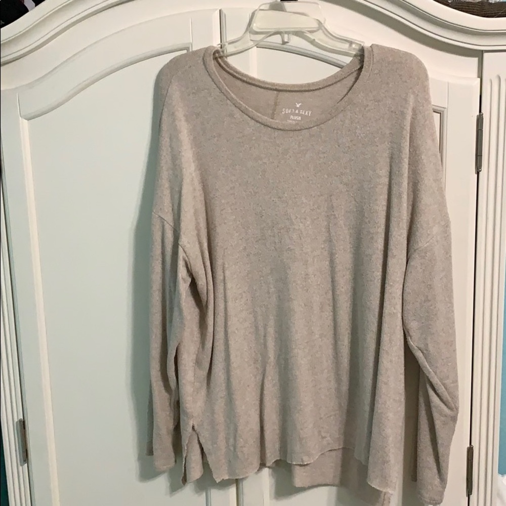 American Eagle plush sweater